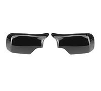 Clynex M3 Sytle Car Side Door Rear View Mirror Cover Cap Replacement, for, E46 E39 1998-2005 4Dr 51168238375 51168238376 Car Mirror Cover(Glossy Black)