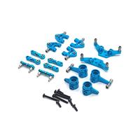 Clynex Modification Part All-metal 7-Piece Set, for WLtoys, 1:28 K969 K979 K989 K999 P929 RC Rc Car Shock Absorber(Blue)