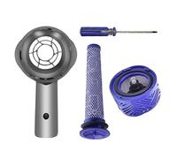 Clynex Motor Rear Cover Kit, for Dyson, V6 DC58 DC59 DC61 DC62 DC63 DC74 Vacuum Cleaner Pre/Post Filters Set Replacement Vacuum Motor Rear Cover