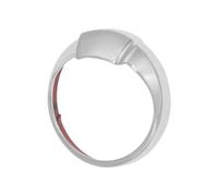 Clynex Motorcycle 4'' Speedometer Cover Trim Ring Bezel Visor Chrome, for Harley, Sportster XL Dyna Fat Bob CVO Limited FLHTKSE Touring Motorcycle Speedometer Bezel