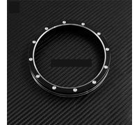 Clynex Motorcycle Black Speedometer Trim Bezel Cover Billet CNC Cut, for Harley, Sportster 883 1200 XL XR Iron Dyna Stree Bob Low Rider Motorcycle Speedometer Bezel(Speedometer Trim D)