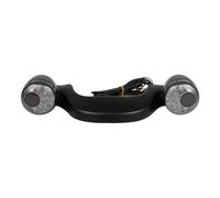 Clynex Motorcycle Rear Turn Signal Brake Light Bar, For Harley, Street Glide Road Glide 2010-2019 Motorcycle Indicator Light(Black Smoked)