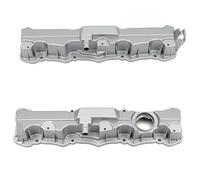 Clynex OEM 12992594 55582596 Silver Aluminium Alloy Engine Cylinder Head Valve Cover Valve Chamber, for Peugeot, Car Accessories Engine Valve Cover Replacement
