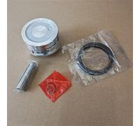Clynex Piston Ring Kit 60mm, For GX120 GX120K1 4 Cycle Engine Pump Blower Mower Cylinder Ring Pin Clip Pump Assembly Replacement Needle Bearing Kit