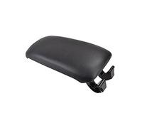 Clynex PU Leather Car Armrest Latch Cover Center Console Arm Rest Storage Box Lid Cover, for A3 8P 2003-2012 Auto Console Organizer Box