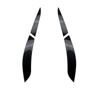 Clynex Rear Headlight Eyebrow Cover Eyelids Sticker Trim Car Accessories Black, for Golf 6 MK6 GTI R 2008-2012 Headlight Tint Film(Carbon Fiber Look)
