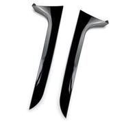 Clynex Rear Window Spoiler Side Wing Cover,For, A6 C7 Travel Edition, for ALLROAD, 2012-2018 Gloss Black Splitters ABS Body Kit Rear Spoiler Side Cover(BLACK Glossy black)