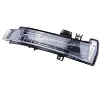 Clynex Rearview Mirror Lamp Indicator Light Assembly, for Mercedes-Benz, CLA GLA GLK CLS Class W204 W176 W212 Rhyming Turn Signal Complete Wing Wing Mirror Indicator Light(BLACK Signal Light Right)