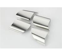 Clynex Stainless Steel Steering Wheel Decoration Trim Car Stickers, For Ford 2005-2011, For Focus 2 MK2, For KUGA, For C-MAX, Auto Accessories Steering Wheel Decal For Mk2(Silver)