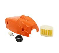 Clynex Top Cylinder Cover Shroud Air Filter Kit, for Husqvarna, 340 345 350 Chainsaw Parts 503910501 537024002 Chainsaw Air Filter Cover
