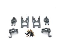 Clynex Upgrade Parts RC Car Parts Arm C, for Seat, Steering Cup Vehicle Model Parts,for, for WLtoys, 12427 12428 A B 12423 Rc Car Shock Absorber(Grey)