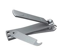Nail Clippers for Toenails and Fingernails by Clyppi - Swing Out Nail Cleaner / File - Popular G ifts for Men and Women - Sharpest Stainless Steel Clipper - Wide Easy Press Lever - Best Large Nail Cutter