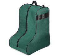 Clysee Boot Bags for Cowboy Boots Portable Storage Bag for Travel Long Tube Shoes Bags Men Tall Shoe with Handle for Home Travel, Dark Green
