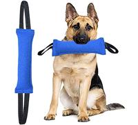 Clysoru Tug of War Dog Toy Bite with 2 Strong Handles Made of Durable Tear Resistant Strong Stitches