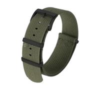 CLywdp 20/22mm Nylon Watch Strap, Textile Woven Design, Replacement Strap