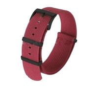 CLywdp 20/22mm Nylon Watch Strap, Textile Woven Design, Replacement Strap