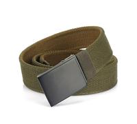 CLywdp Men's Canvas Belt, 105-120cm Zinc Alloy, Reversible Outdoor Waistband,115