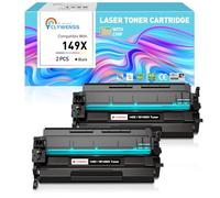Clywenss 149X Toner Cartridge With Chip, Compatible with HP 149X W1490X 149A W1490A Black Toner for LaserJet Pro MFP 4102dw 4102fdn 4102fdw 4101fdw 4101fdn 4002dw 4002dn, 2-Pack | 9500 Pages per Toner