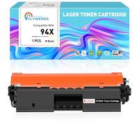 Clywenss 94X Toner Cartridges Black Compatible with HP CF294X 94A, 1-Pack