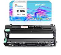 Clywenss DR241CL Drum Unit Compatible with Brother DR-241CL DR-241 DR241 for DCP-9015CDW 9020CDW 9022CDW HL-3140CW 3142CW 3150CDN 3150CDW 3170CDW MFC-9130CDN 9140CDN 9330CDW 9340CDW Printer, 1-Black