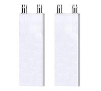 Clyxgs Aluminum Water Cooling Block,Liquid Cold Water Plate Heat Sink Water-Cooled Exchanger Head semiconductor Refrigeration Sheet CPU Graphics Radiator Heatsink Endothermic Head(40 x 120 x 12mm)2pcs