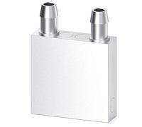 Clyxgs CLDIY Watercooling Block Aluminium for Liquid Water Cooler Heatsink System Graphics Cooler Heatsink Endothermer Head PC Computer CPU (40 mm x 40 mm x 12 mm) 1 Piece