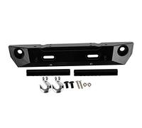 CLZothique Aluminum Alloy RC Rear Bumper Replacement for RGT 136100, Durable RC Crawler Bumper, Lightweight Upgrade Accessory with Precision Craftsmanship for 1/10 Scale RC Cars (Black 680025BL)