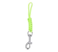 CLZothique Diving Lanyard for Underwater Camera Housing, Multifunctional Stainless Steel and Nylon Carrying Lanyard with Quick Release Buckle for Divers, Snorkelers and Underwater (Fluorescent Green)