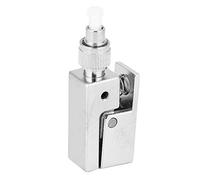 CLZothique FC Square Bare Fiber Adaptor, Fiber Optic Adapter Connector, Low Insertion Loss Bare Fiber Coupler with Zirconia Ceramic Sleeve for Telecom and Signal Isolation