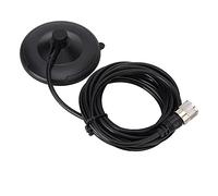CLZothique K707 VHF UHF Ultra - Thin Mini Mobile Car Radio Antenna, Magnetic Sucker Mount Base with Strong Adsorption, Silicone Rubber Base for All Vehicles