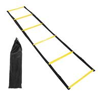 CLZothique Speed Ladder for Football Footwork Training, Agile Speed Training Ladder with Anti - Skid Rungs, 14.4ft Fixed 10 - Rung Ladder with Storage Bag for Soccer Drills