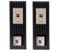 CM 2 x by Dēluxe | Peony & Blush Suede Reed Diffuser | Apple, Orange Blossom & Patchouli | 100mL Each