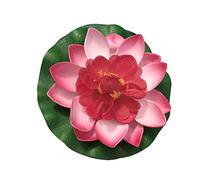 Cm Artificial 10 L^otus Of Plants Pond Flower Floating 7 Water Floating Water L^otus Artificial Porch Garland (T, One Size)