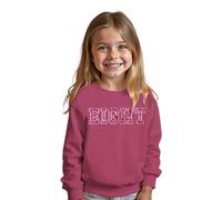 CM C&M WODRO Baby Girls' Birthday Sweatshirt Sister Children's Outfits Glitter Embroidery Pullover 2-9 Years Birthday Party Costume Autumn Long Sleeve Baby Clothing Crew Neck Long Sleeve Shirt, Dark