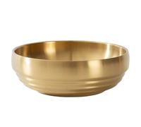 CM CHIC MONDAY 7.4 INCH Decorative Bowl, Key Bowl for Entryway Table, Key Holder Bowl, Decorative Bowls for Home Decor(Gold)