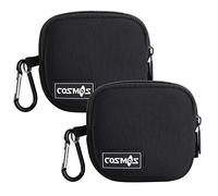 CM Pack of 2 Mini Pouch Case Bag Small Travel Storage Carrying Bag for MacBook Power Adapter Magsafe Power Adapter, Laptop Accessories Cables, Cords, USB Drives, Earphones