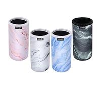 CM Pack of 4 Tall Boy Can Sleeves Soft Neoprene Tallboy Can Covers Bottle Insulators Can Cooler for 24 Fluid Ounce Energy Beer Beverage Drink Cans