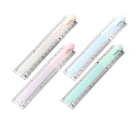 Cm Plastic Folding Ruler 4pcs Geometric Drawing Tool for Students