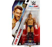 CM Punk WWE Main Event Series 150 6-Inch Action Figure - Articulated, Authentic Details, Superstar Scale