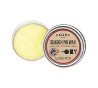 Knapp Made Cast Iron Seasoning and Conditioner - Made in USA - Unique Blend of Natural Oils and Beeswax - Perfect Seasoning Every Time - Restore Cast Iron, Steel, Grill Tops - Cast Iron Cleaner