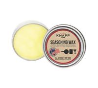 Knapp Made Cast Iron Seasoning and Conditioner - Made in USA - Unique Blend of Natural Oils and Beeswax - Perfect Seasoning Every Time - Restore Cast Iron, Steel, Grill Tops - Cast Iron Cleaner
