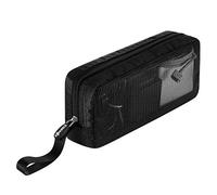 CM Travel Cable Organizer Case Bag Portable Computer Accessories Zipper Mesh Pouch Bag for Holding Laptop Mouse, Power Bank, USB, Adapter, Charger, Cellphone and Cosmetics