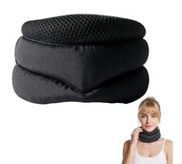 CM-UHNM Neck Brace Support for Snoring,Soft Foam Neck Brace,Adjustable Neck Support Brace for Sleeping Soft Neck Collar for Sleeping Relieves Pain and Pressure