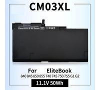 CM03 CM03XL Laptop Battery,Compatible for HP EliteBook 840 845 850 855 740 745 750 755 G1 G2 Series Notebook fits CO06 CO06XL Battery Spare
