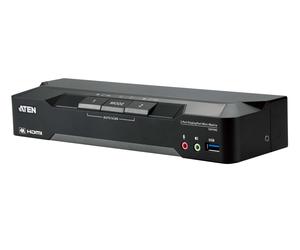 CM1942 2-Port 4K DisplayPort Dual Display Mini-Matrix KVM Switcher