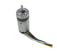CM22-2230B Mini Planetary Reducer Motor 22mm With Encoder DC Gear Motor 12V Adjustable Speed High Torque Motor 24V Power Tool(24V,1900rpm)