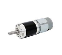 CM28-385 High Torque Planetary Gear Motor Small Size Pure Copper Rotor All Metal Gear Construction For Forward Reverse Operation(17 RPM)