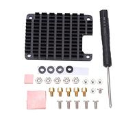 CM4 Heatsink Low Profile Passive Cooling Aluminum Alloy Heatsink 55x40x5mm with Thermal Pad Screws Screwdriver for Raspberry Pi Compute Module 4 IO Board