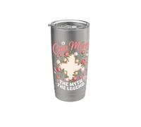 CMA Mom the Myth the Legend Medical Assistant Stainless Steel Insulated Tumbler