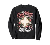 CMA Mom the Myth the Legend Medical Assistant Sweatshirt